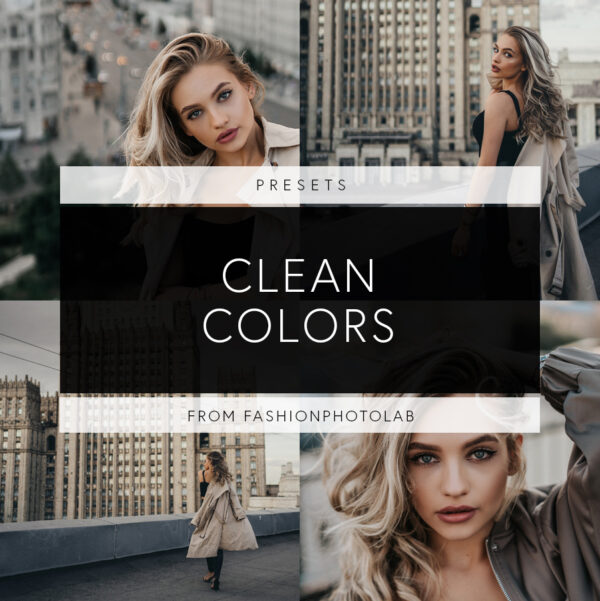 FashionPhotLab - clean Color Presets for Adobe Lightroom