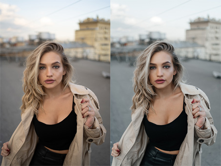 FashionPhotoLab Clean Colors Preset Before-After - preset 2